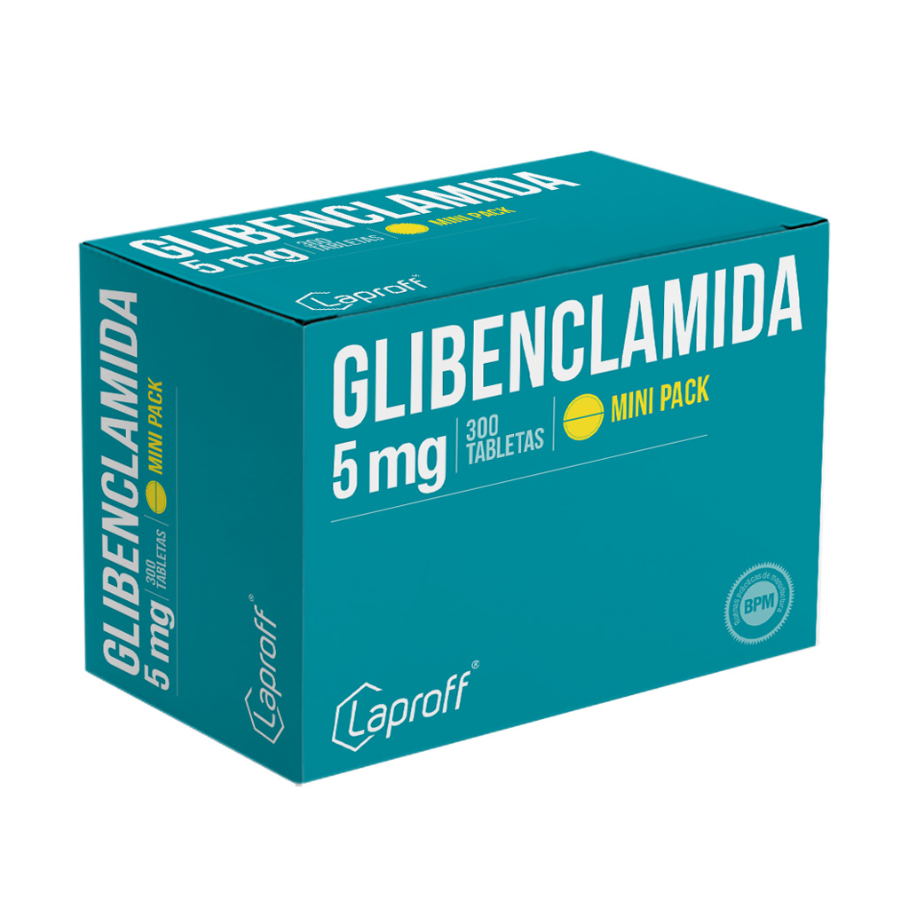 GLIBENCLAMIDA TAB 5MG X 300  LAPROFF