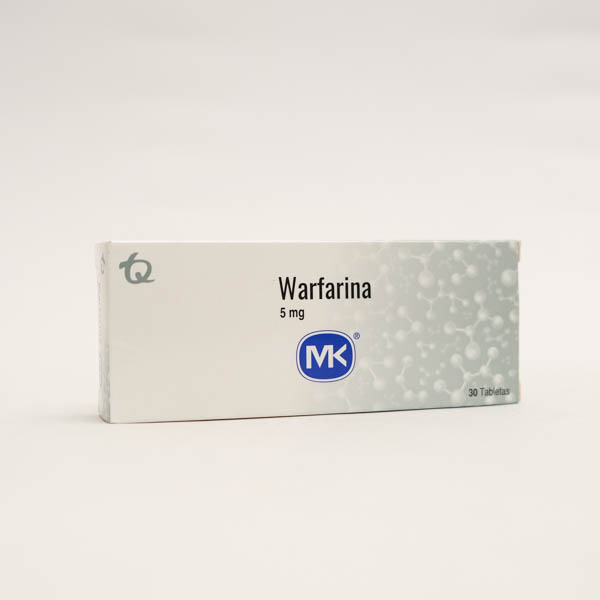 WARFARINA TAB 5MG X 30 MK