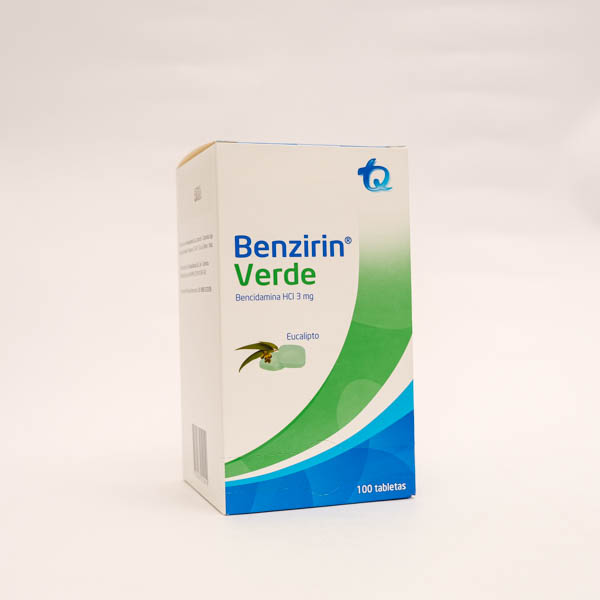 BENZIRIN VERDE EUCALIPTO X 100 MK