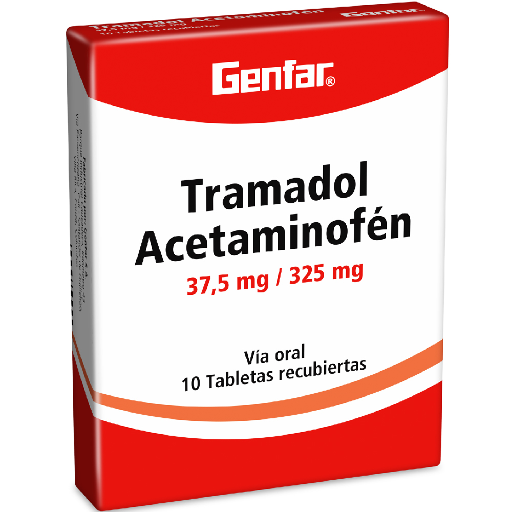 TRAMADOL ACETAMINOFEN TAB X 10 GF