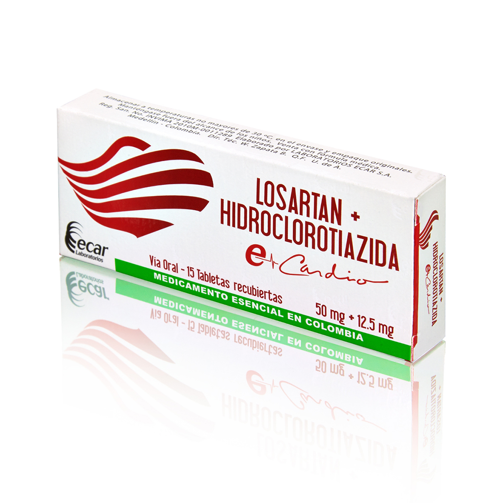 LOSARTAN TAB 50 12 5 HCT X 15  ECAR