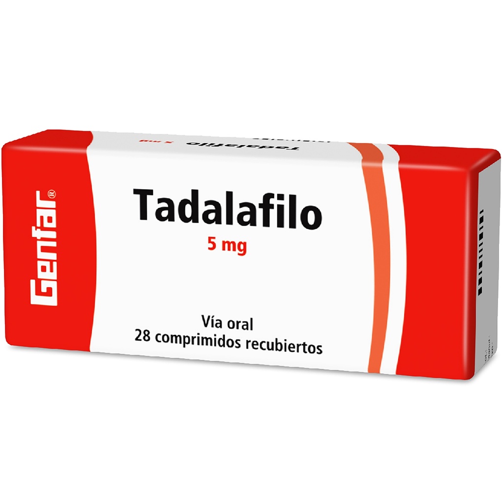 TADALAFILO TAB 5MG X 28 GF