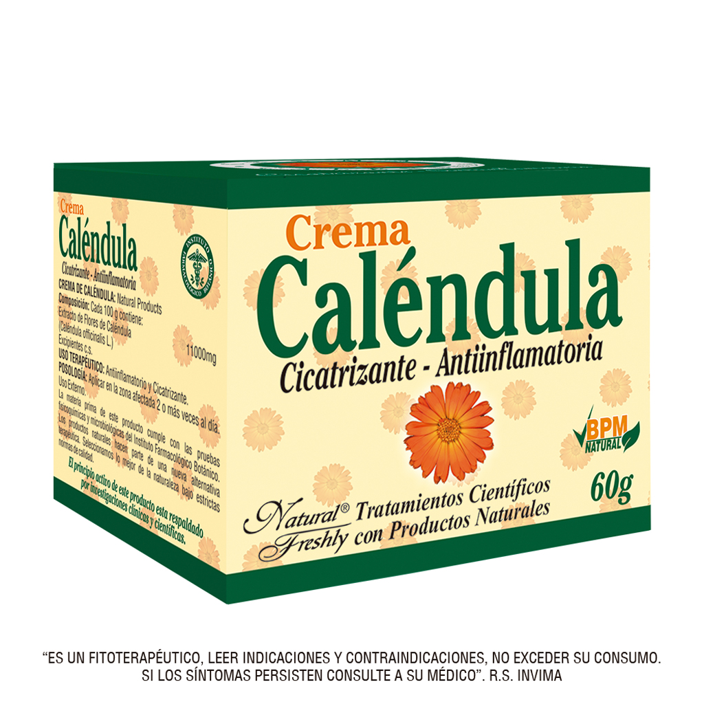 CALENDULA CREMA POTE X 60GR  FRESHLY