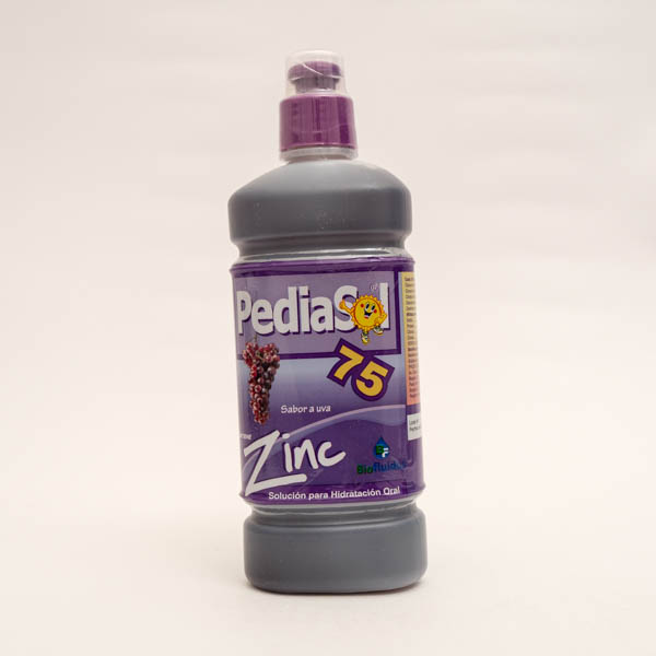 PEDIASOL 75 CON ZINC UVA X500ML QUIBI