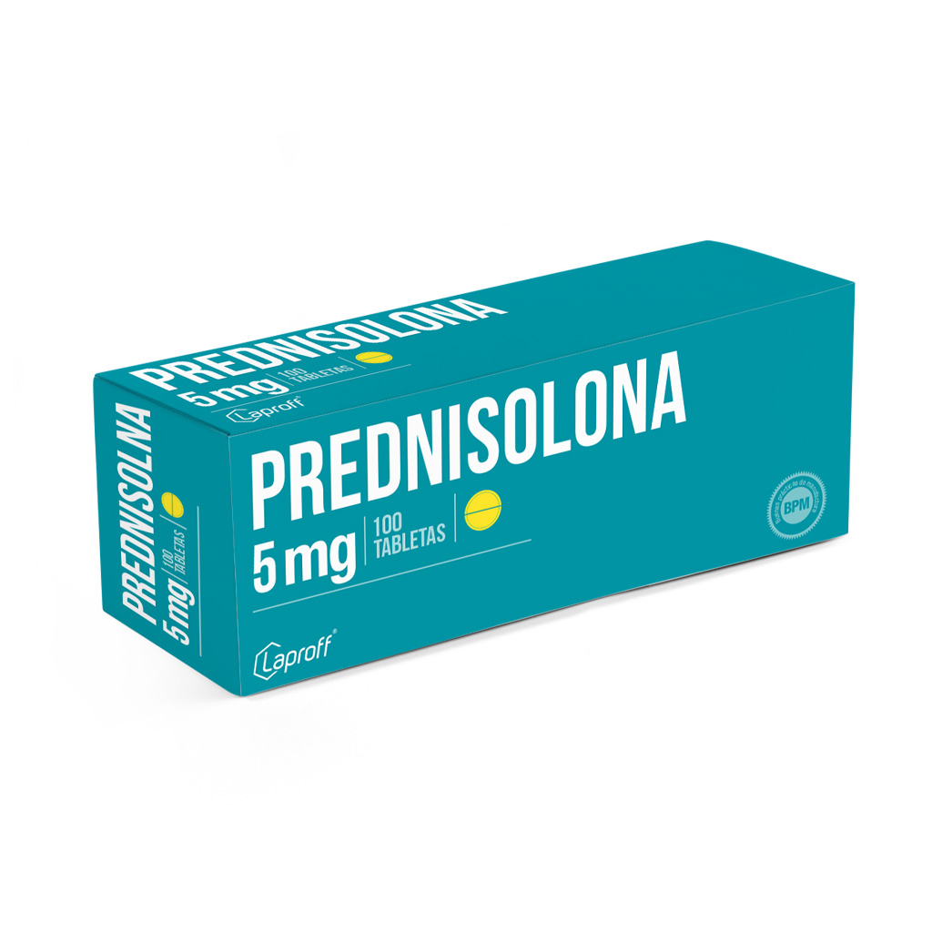 PREDNISOLONA TAB 5MG X 100  LAPROFF