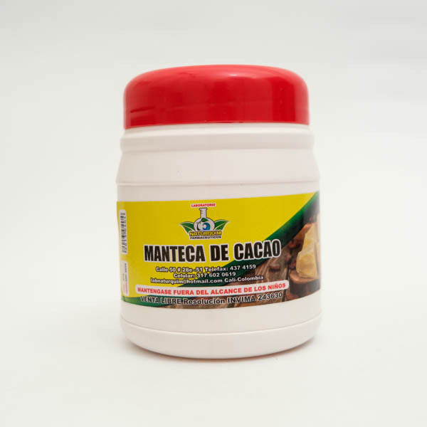 MANTECA DE CACAO TARRO X 50  NATURQUIM