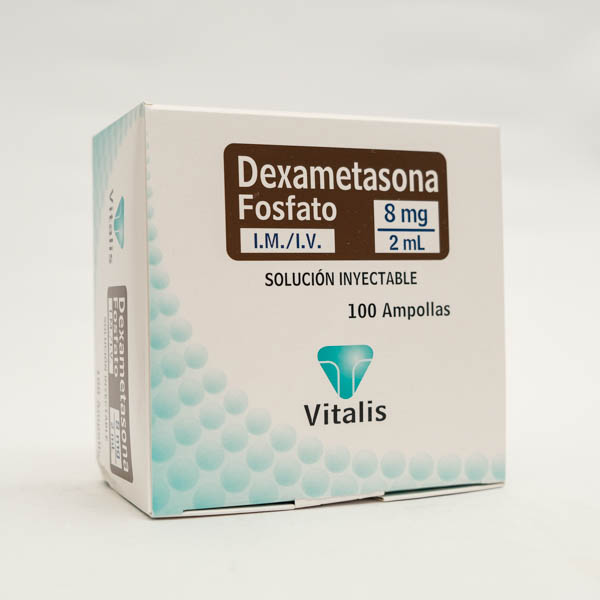 DEXAMETASONA AMP 8MG X 100  VITALIS