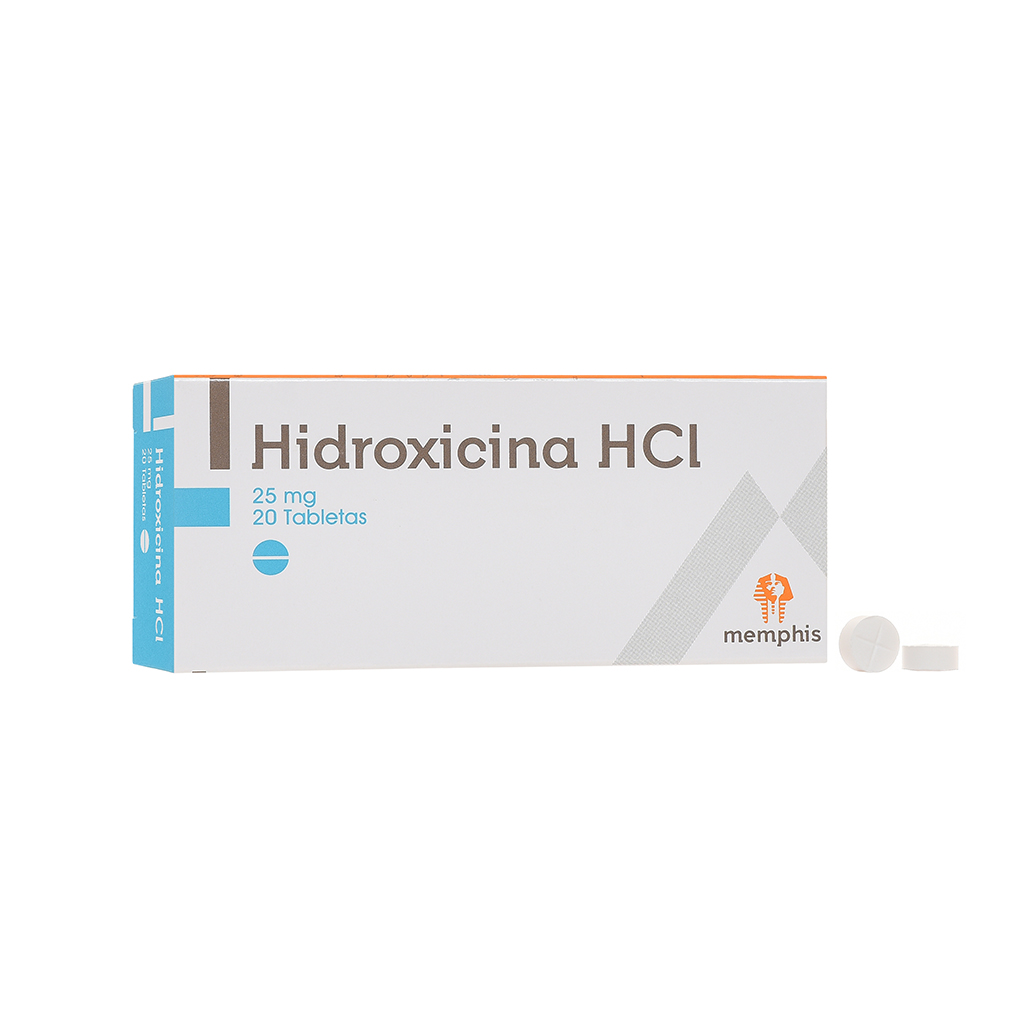 HIDROXICINA TAB 25MG X 20 MEMPHIS