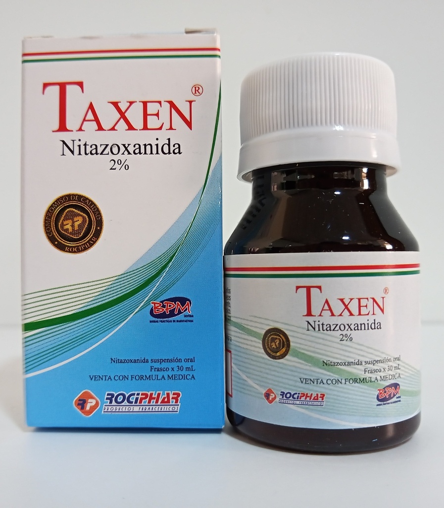 NITAZOXANIDA SUS X 30ML TAXEN ROCIPHAR