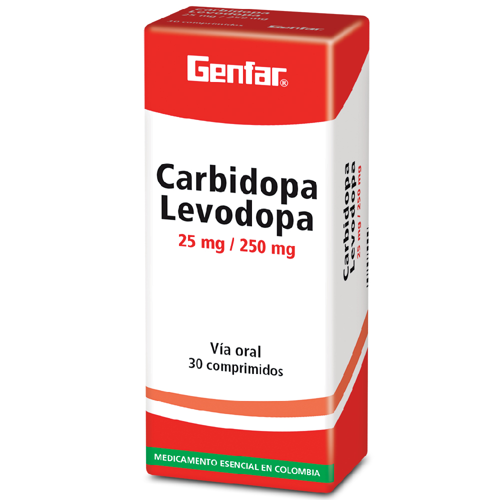 CARBIDOPA LEVODOPA 250MG X 30  GF