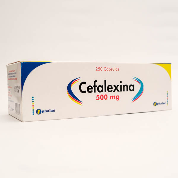 CEFALEXINA CAP 500MG X 250  OPHALAC