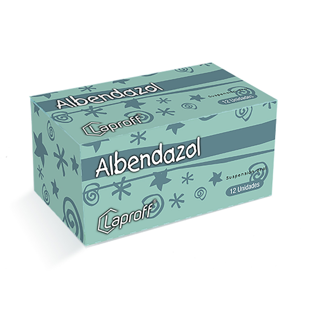 ALBENDAZOL SUS 400MG SACHET X 12  LAPROFF