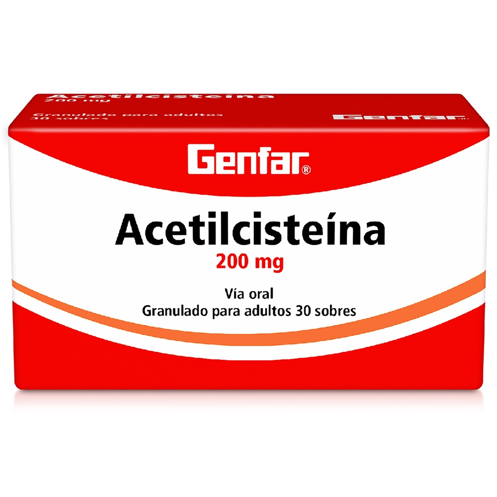 N ACETILCISTEINA SOB 200MG X 30  GF