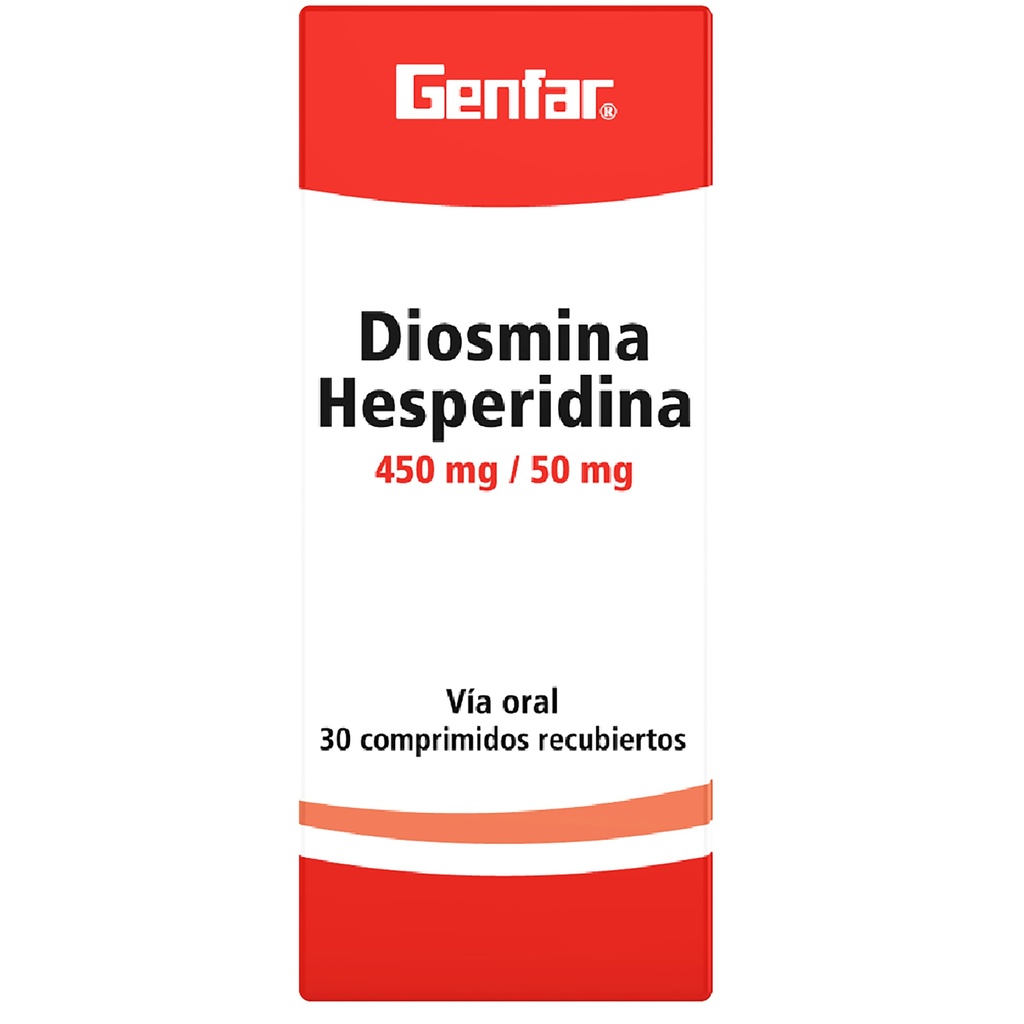 DIOSMINA HESPERIDIN 450 50MG X 30  GF