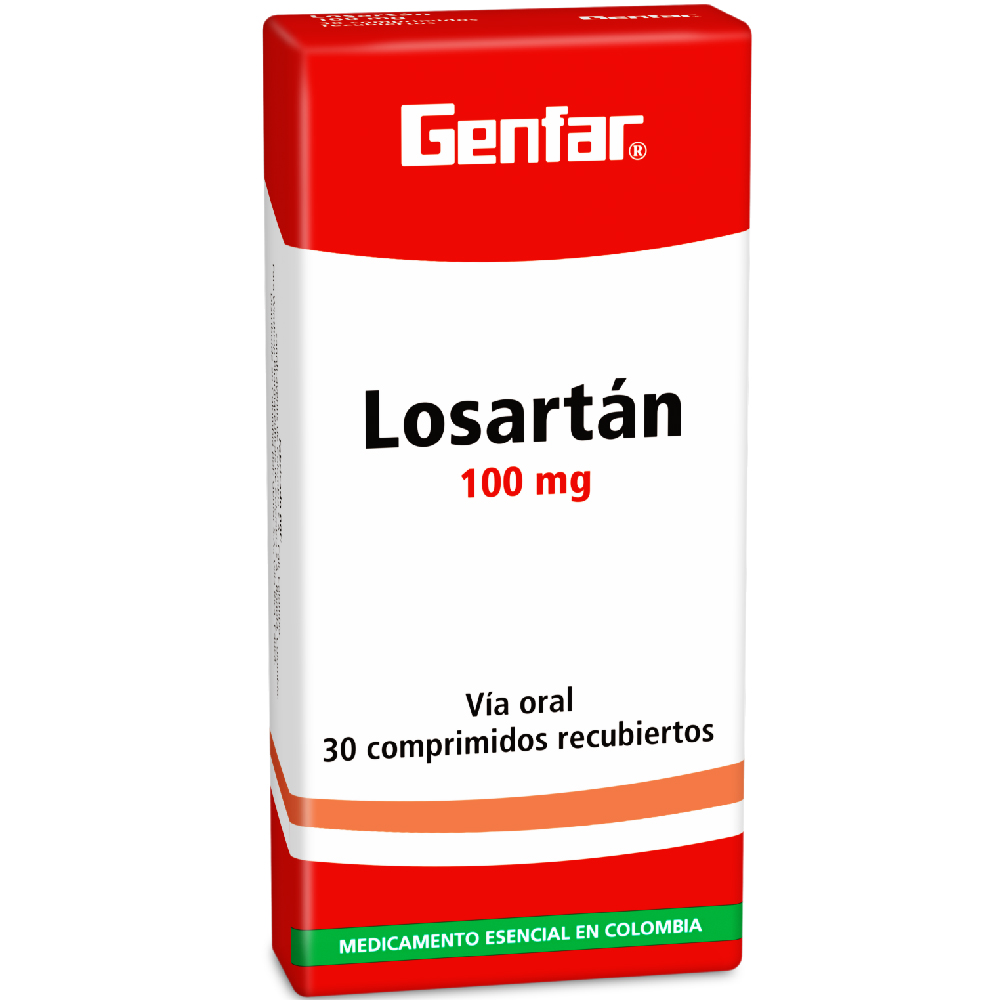 LOSARTAN TAB 100MG X 30  GF