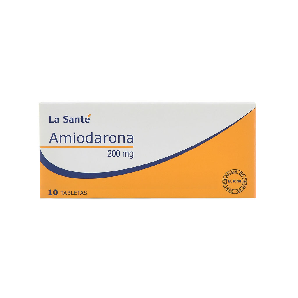 AMIODARONA TAB 200MG X 10  LSTE