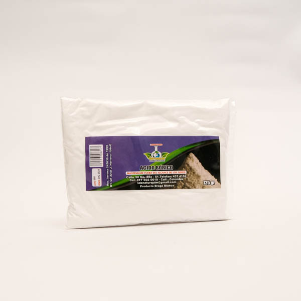 ACIDO BORICO POLVO X 125GR  NATURQUIM