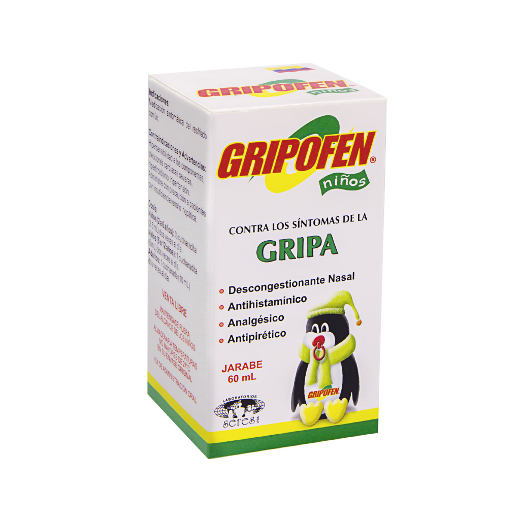 GRIPOFEN JBE PED X 60ML  SERES