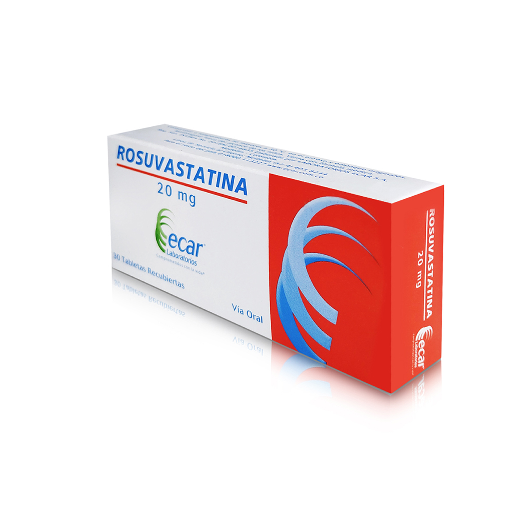 ROSUVASTATINA TAB 20MG X 30  ECAR