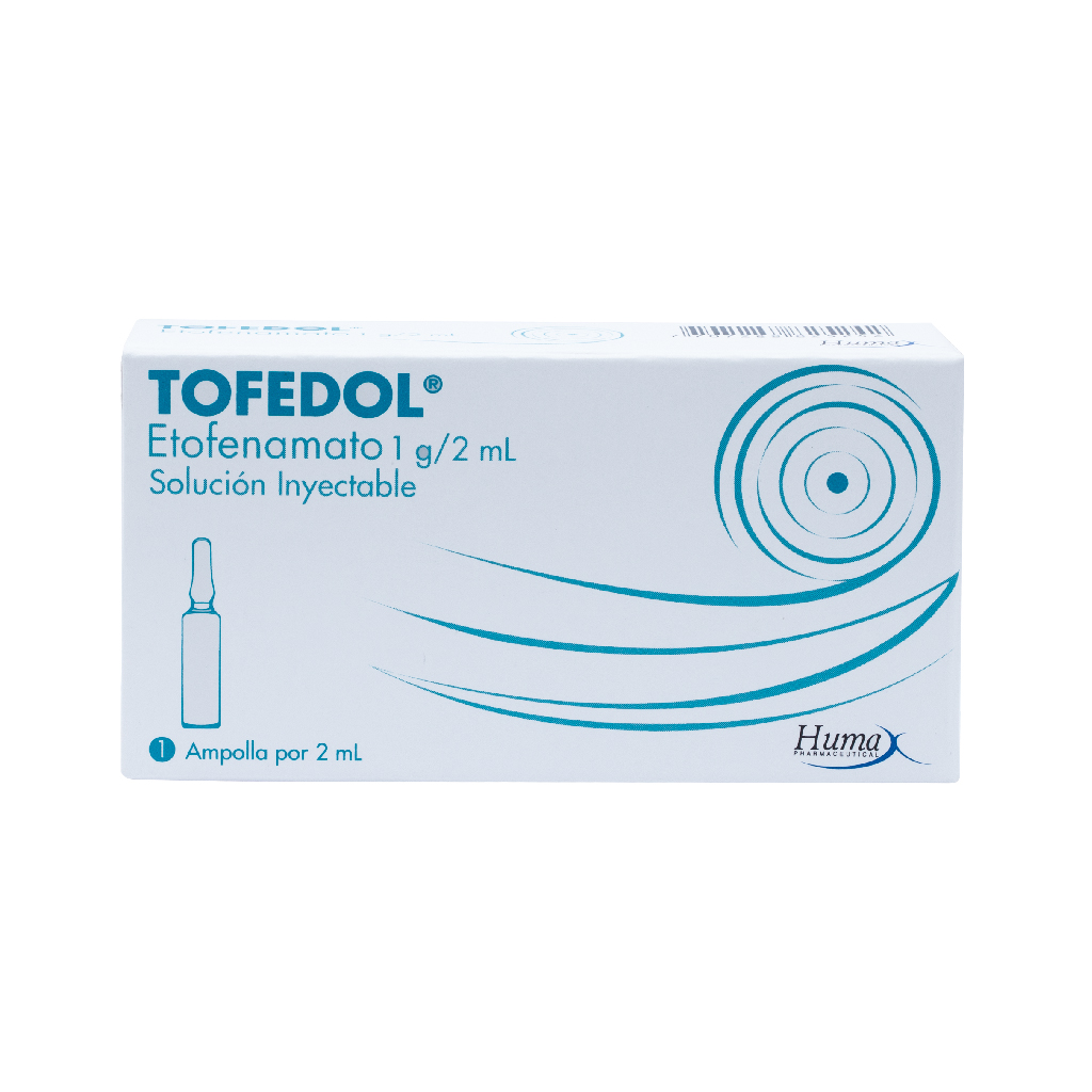 TOFEDOL AMP 1G 2ML X 1 ETOFENAMATO HUMAX