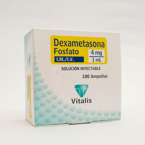 DEXAMETASONA AMP 4MG X 100  VITALIS