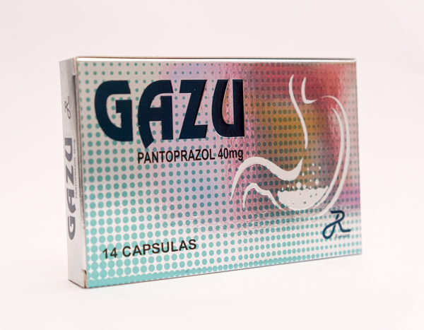 GAZU CAP 40MG X 14  PANTOPRAZOL  RUECAM