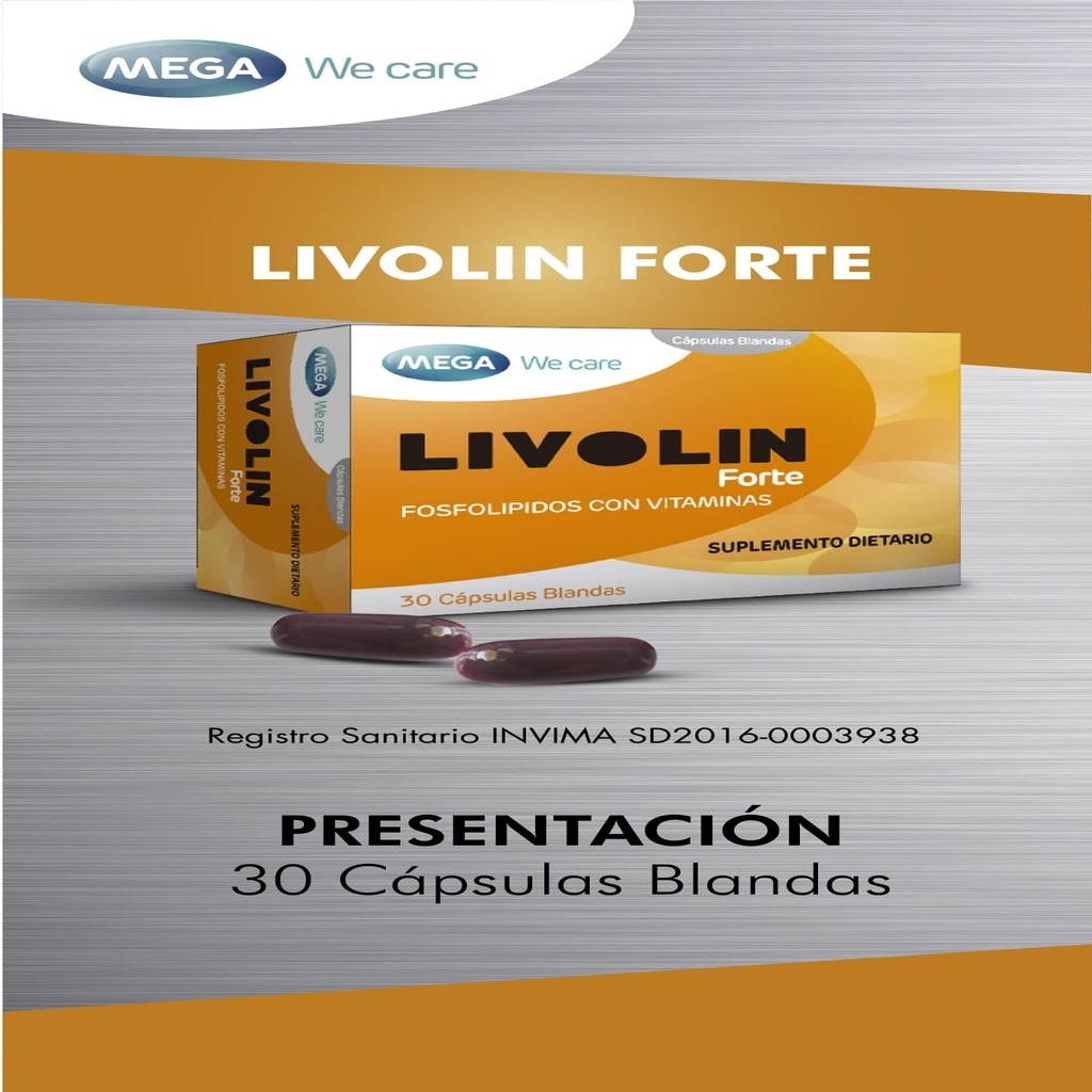 LIVOLIN FORTE CAPS X 30 MEGA