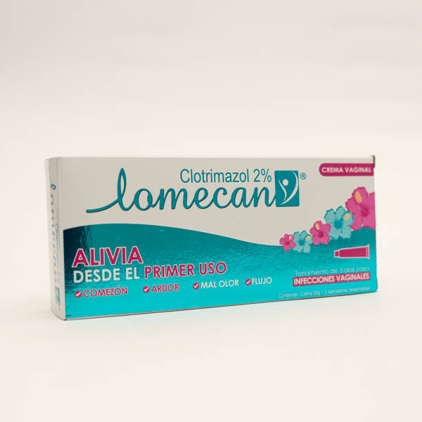 LOMECAN V CREMA VAGINAL 2  X20GR  GENOMA