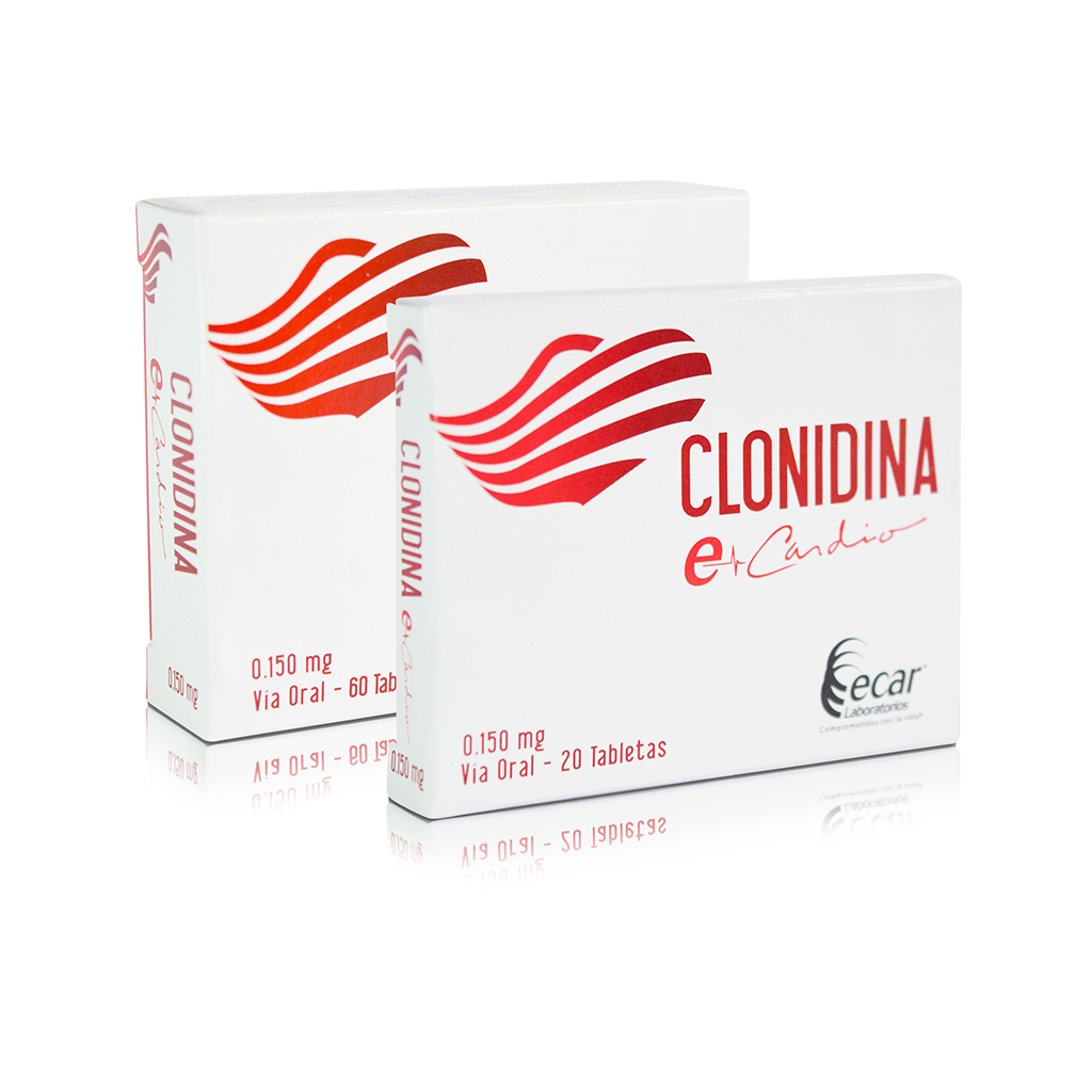 CLONIDINA TAB 0 150MG X 20  ECAR