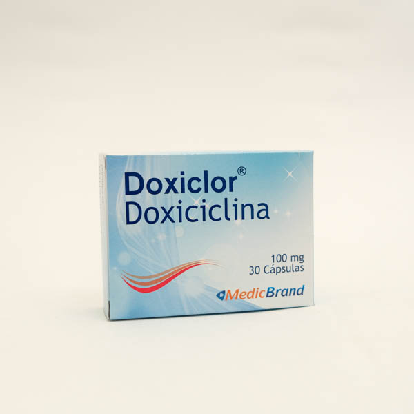 DOXICLOR CAP 100MG X 30  PC