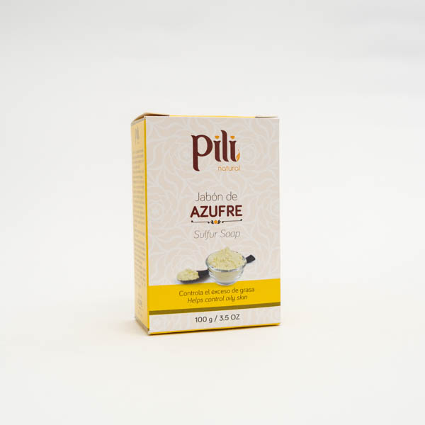 JABON DE AZUFRE X 100 GR PILI MV