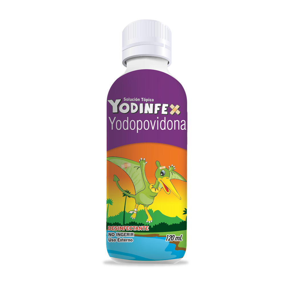 YODOPOVIDONA SOLUCION X 120ML YODINFEX LAPROFF