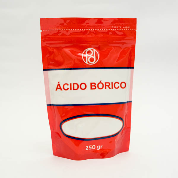 ACIDO BORICO BOLSA X 250GR  DROGAM