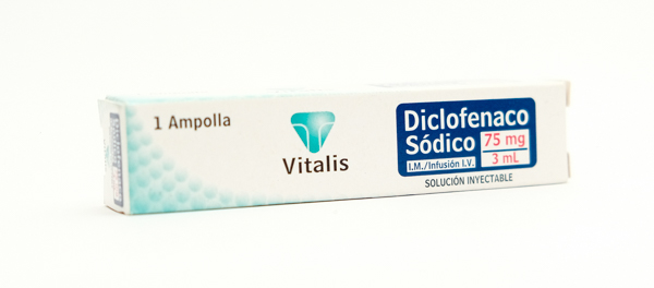 DICLOFENACO AMP 75MG X 1 VITALIS