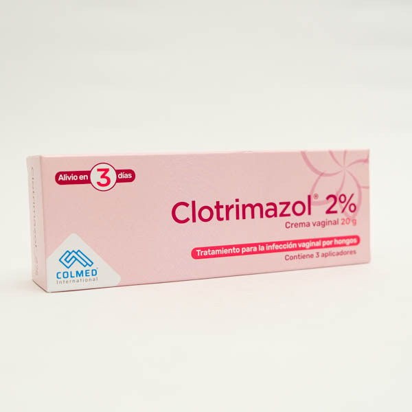 CLOTRIMAZOL CREM VAG 2PORC X 20GR COLMED