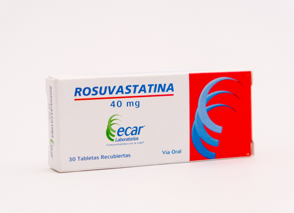 ROSUVASTATINA TAB 40MG X 30  ECAR