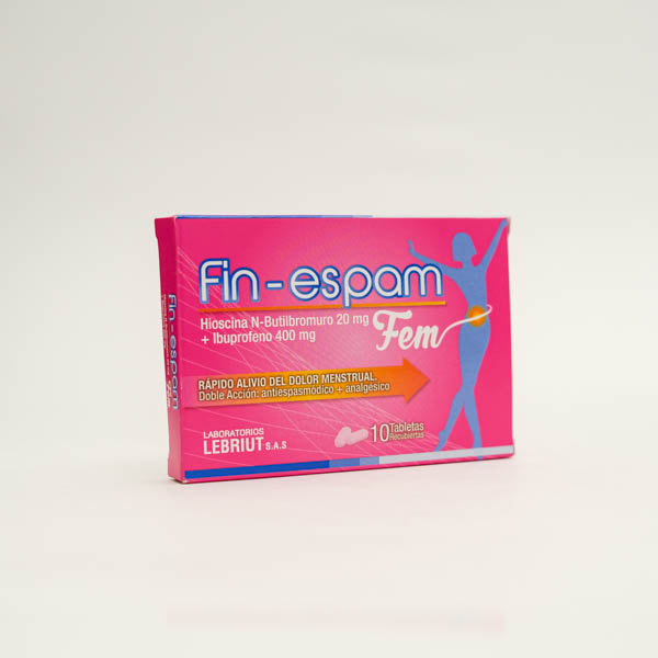 FIN ESPAM FEM TAB X 10  LAPROFF