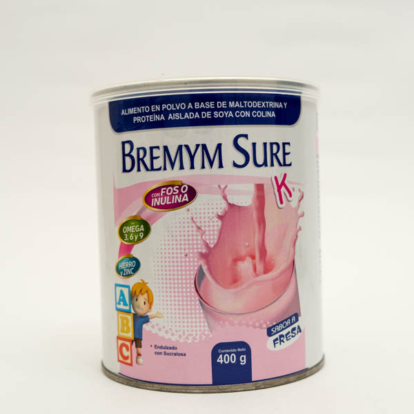 BREMYMSURE KIDS FRESA X 400GR BREMYMG