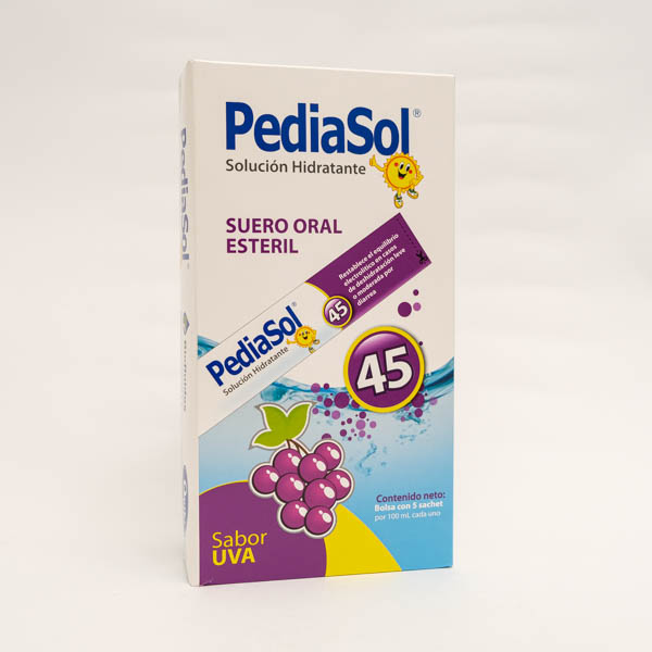 PEDIASOL 45 SACHET UVA X 5 QUIBI