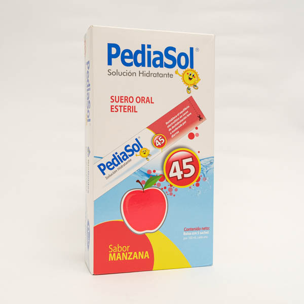 PEDIASOL 45 SACHET MANZANA X 5  QUIBI