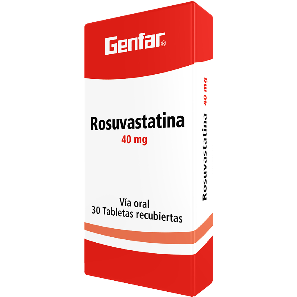 ROSUVASTATINA TAB 40MG X 30  GF