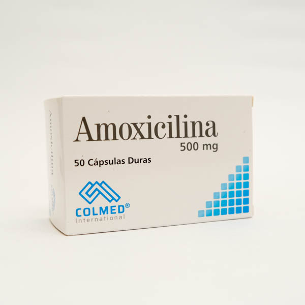 AMOXICILINA CAP 500MG X 50 COLMED