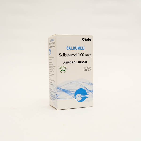 SALBUTAMOL INH 100MGC SALBUMED CIPLA