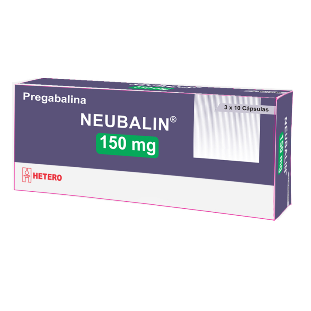 PREGABALINA CAP 150MG X 30 NEUBALIN  SEVEN PHARMA