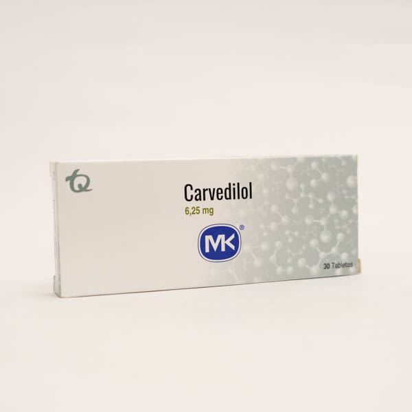 CARVEDILOL TAB 6 25MG X 30 MK