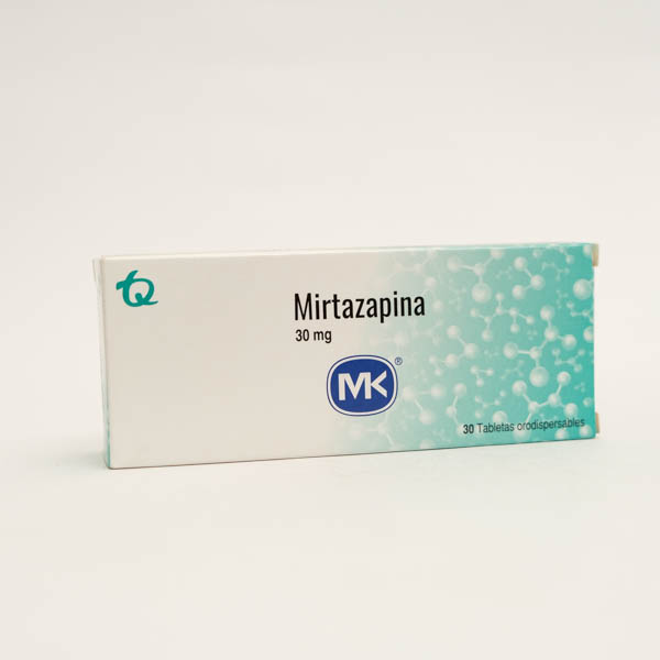 MIRTAZAPINA TAB 30MG X 30 MK