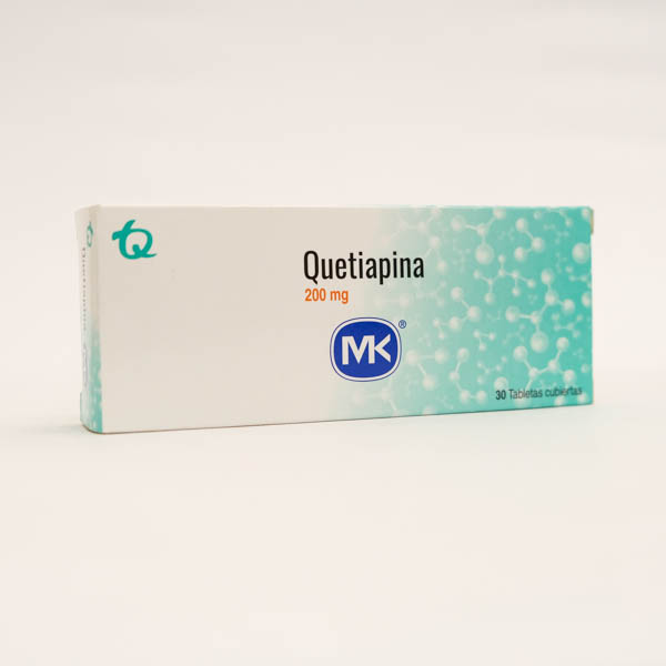 QUETIAPINA TAB 200MG X 30 MK