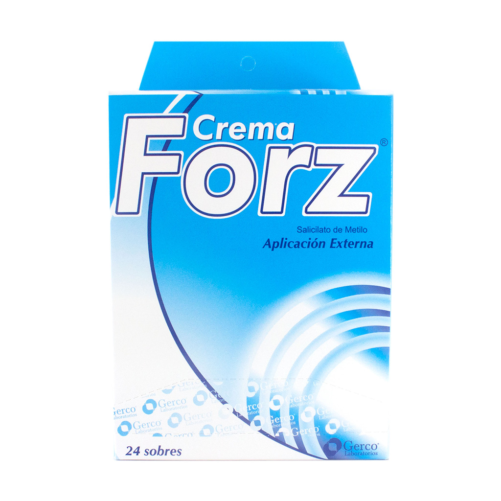 CREMA FORZ X 12CC X 24 SOBRES GERCO