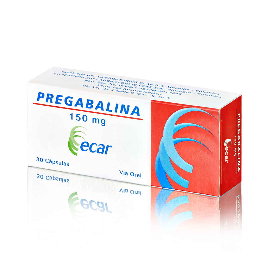 PREGABALINA CAP 150MG X 30 ECAR