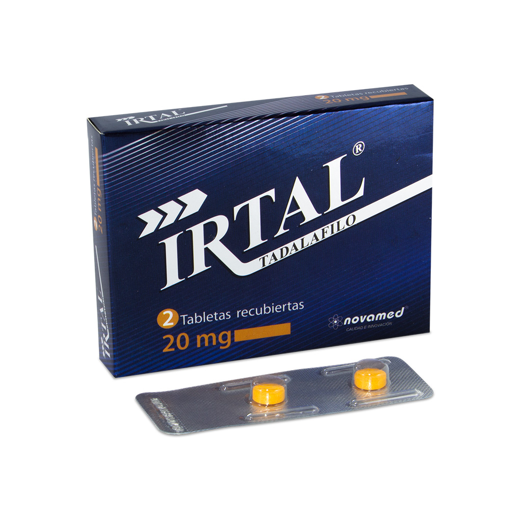 TADALAFILO TAB 20MG X 2 IRTAL NOVAMED